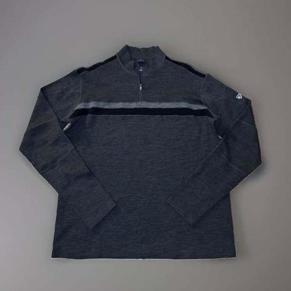 KÜHL Downhill Racr 100% Merino Wool 1/4 Zip Sweater -Men’s